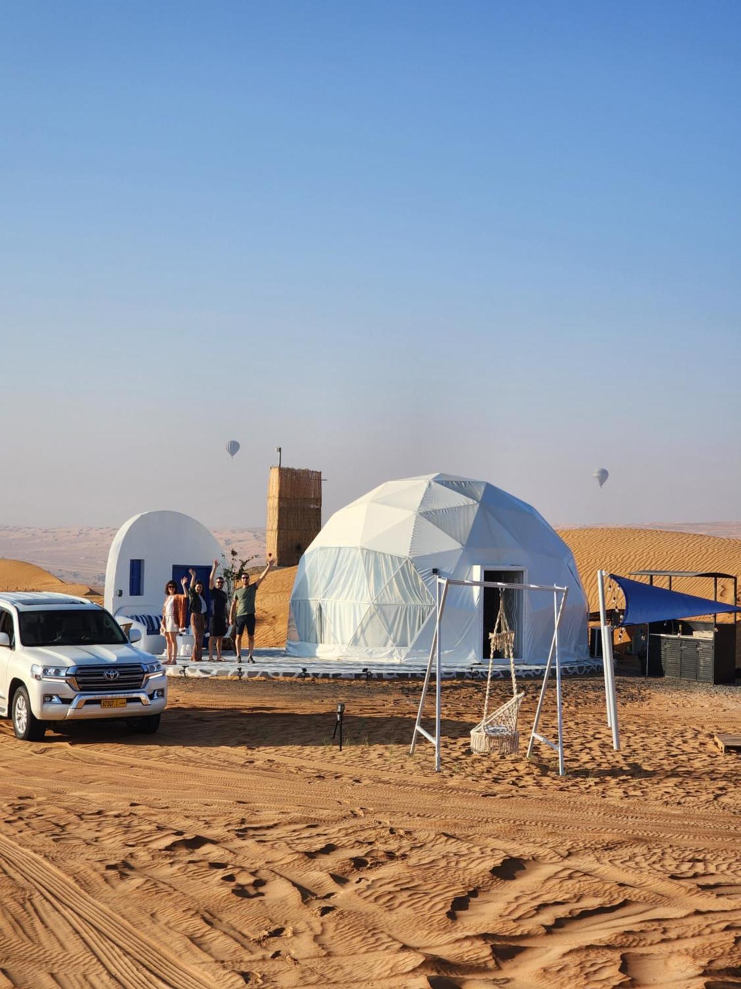 Bubbles Domes Private Cmp Hotel Al Wasil Ngoại thất bức ảnh
