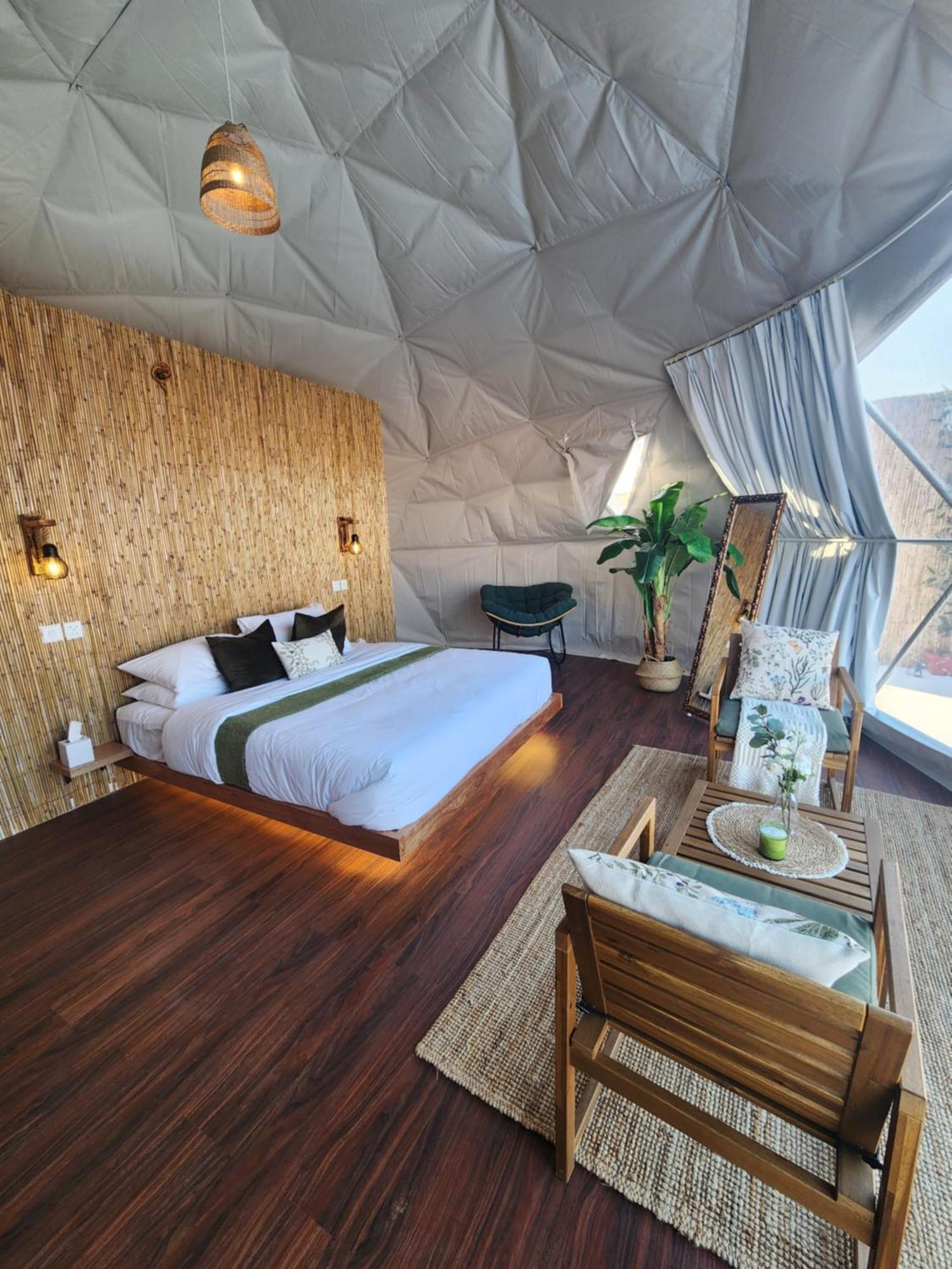 Bubbles Domes Private Cmp Hotel Al Wasil Ngoại thất bức ảnh