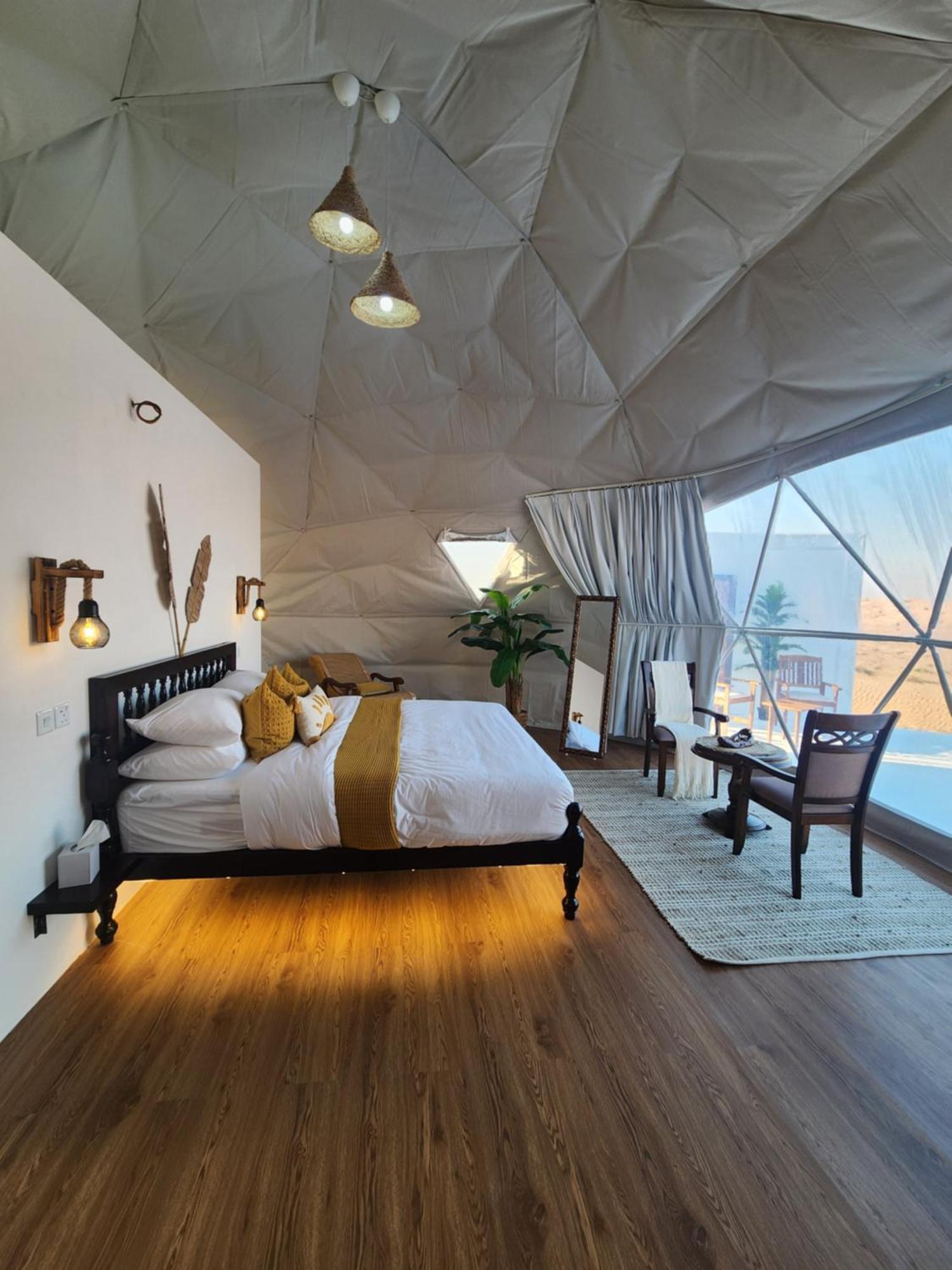 Bubbles Domes Private Cmp Hotel Al Wasil Phòng bức ảnh
