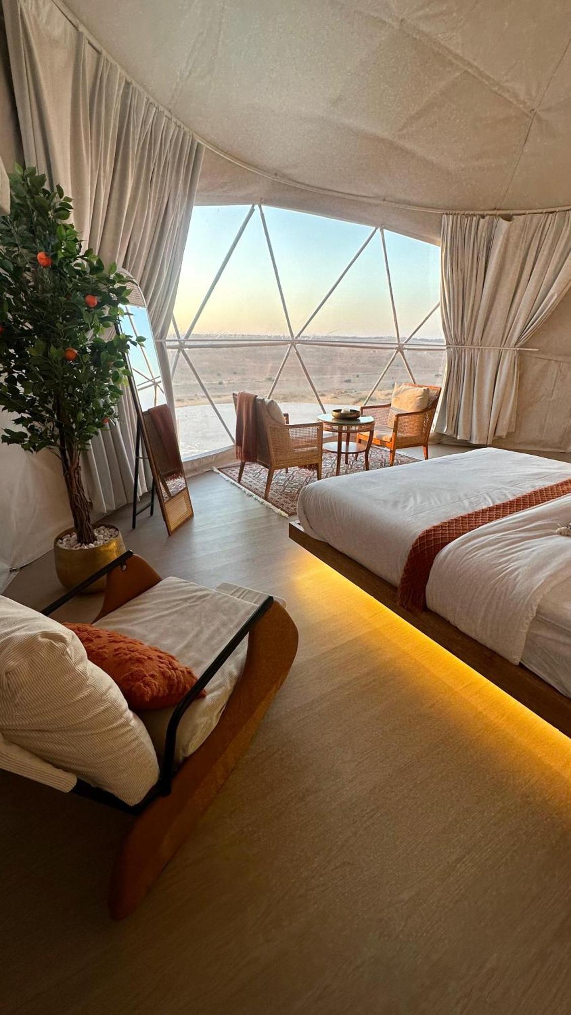 Bubbles Domes Private Cmp Hotel Al Wasil Phòng bức ảnh