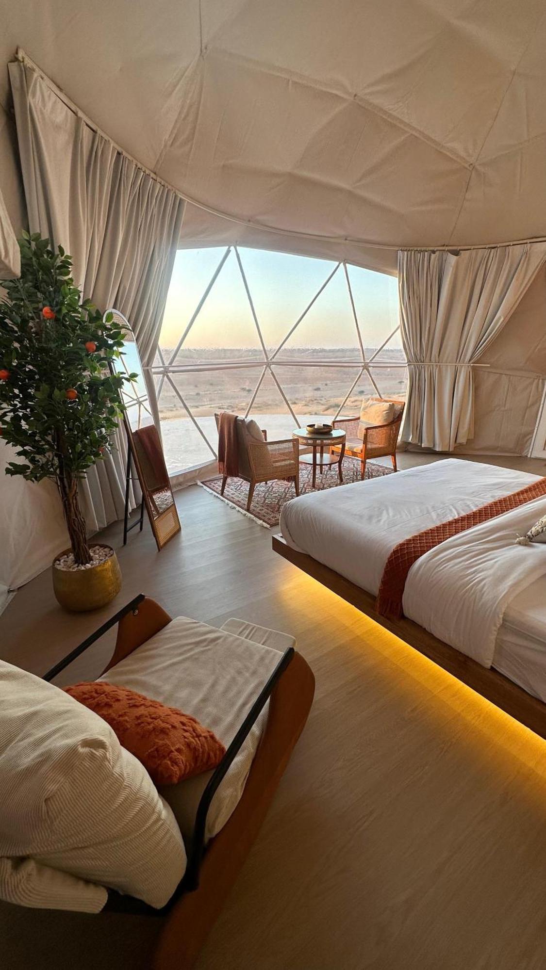 Bubbles Domes Private Cmp Hotel Al Wasil Phòng bức ảnh